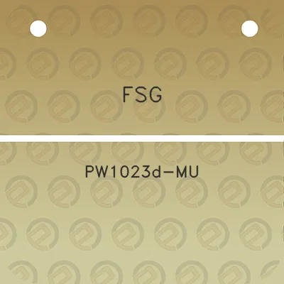 fsg-pw1023d-mu