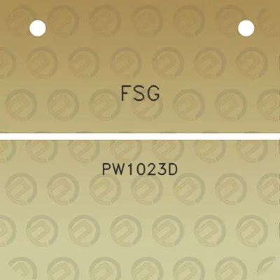 fsg-pw1023d