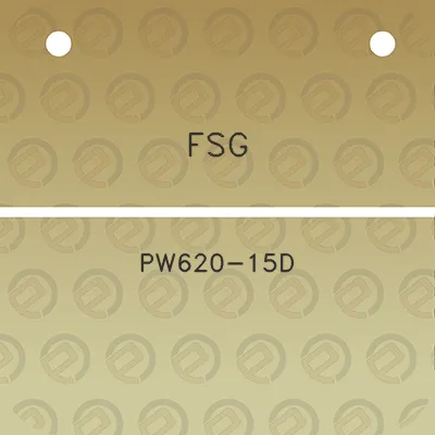 fsg-pw620-15d