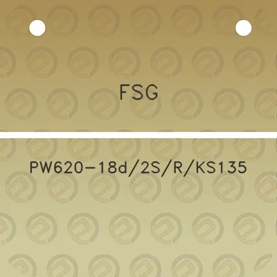 fsg-pw620-18d2srks135