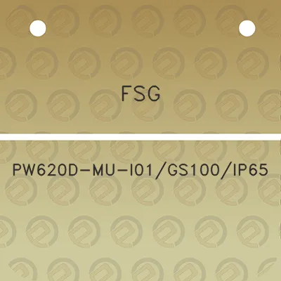 fsg-pw620d-mu-i01gs100ip65