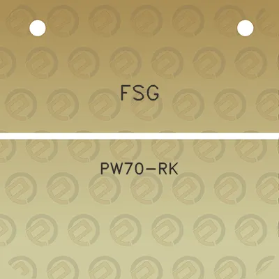 fsg-pw70-rk