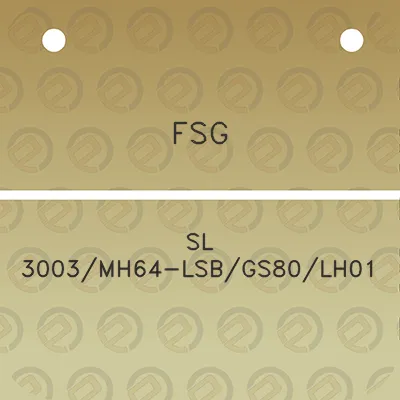 fsg-sl-3003mh64-lsbgs80lh01