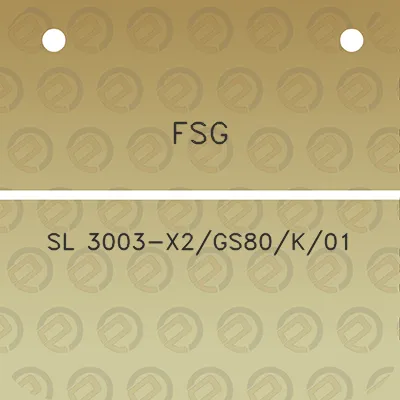 fsg-sl-3003-x2gs80k01