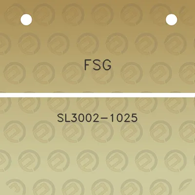 fsg-sl3002-1025