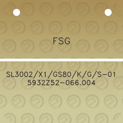 fsg-sl3002x1gs80kgs-01-5932z52-066004