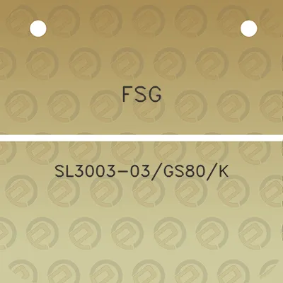 fsg-sl3003-03gs80k