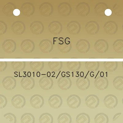 fsg-sl3010-02gs130g01