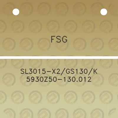 fsg-sl3015-x2gs130k-5930z50-130012