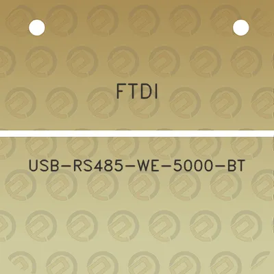 ftdi-usb-rs485-we-5000-bt