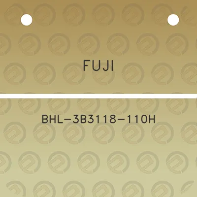 fuji-bhl-3b3118-110h