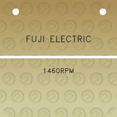 fuji-electric-1460rpm