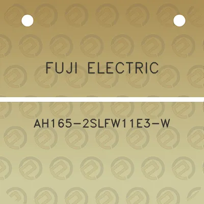 fuji-electric-ah165-2slfw11e3-w