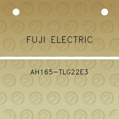 fuji-electric-ah165-tlg22e3