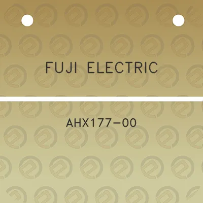 fuji-electric-ahx177-00