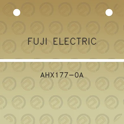 fuji-electric-ahx177-0a