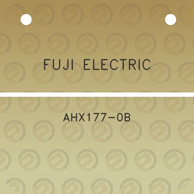 fuji-electric-ahx177-0b