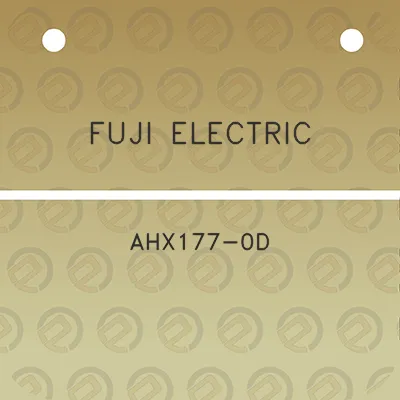 fuji-electric-ahx177-0d