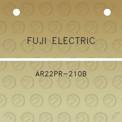 fuji-electric-ar22pr-210b