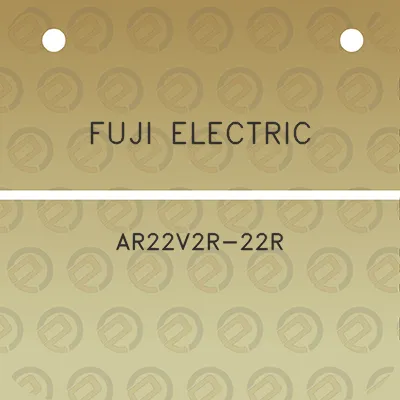 fuji-electric-ar22v2r-22r