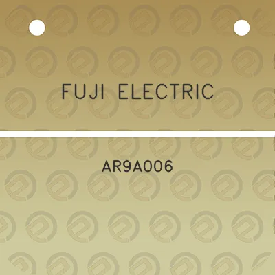 fuji-electric-ar9a006