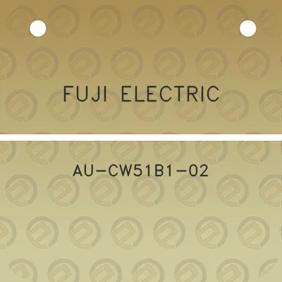 fuji-electric-au-cw51b1-02