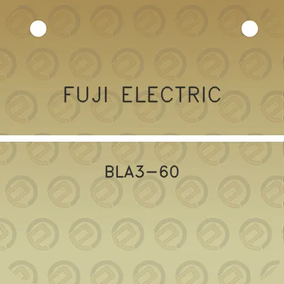 fuji-electric-bla3-60