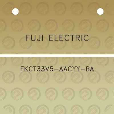 fuji-electric-fkct33v5-aacyy-ba