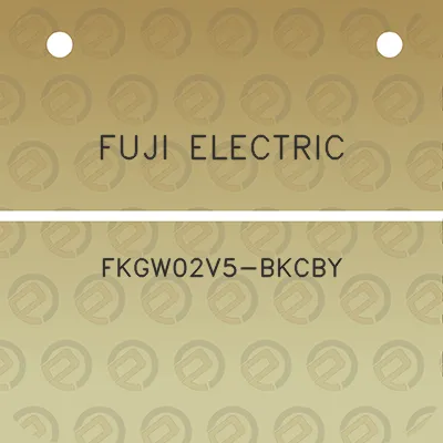 fuji-electric-fkgw02v5-bkcby