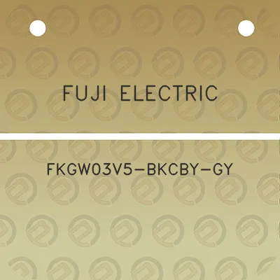 fuji-electric-fkgw03v5-bkcby-gy