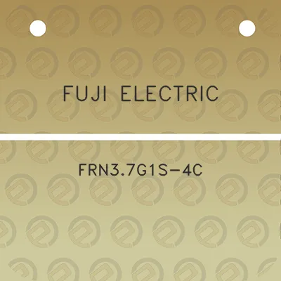 fuji-electric-frn37g1s-4c