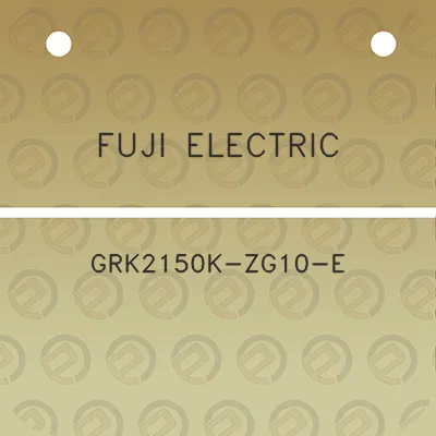 fuji-electric-grk2150k-zg10-e