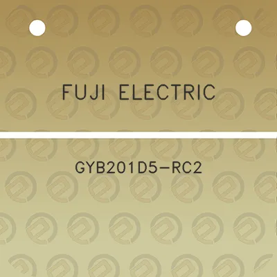 fuji-electric-gyb201d5-rc2