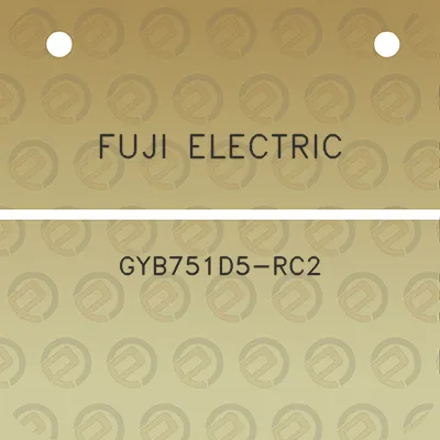 fuji-electric-gyb751d5-rc2