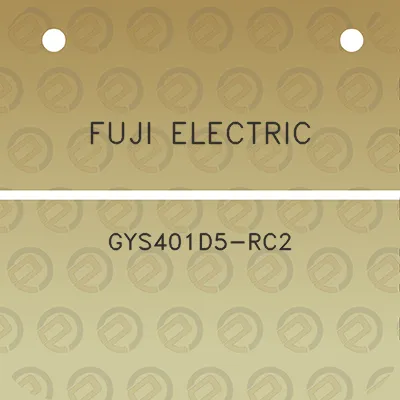 fuji-electric-gys401d5-rc2