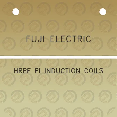 fuji-electric-hrpf-pi-induction-coils