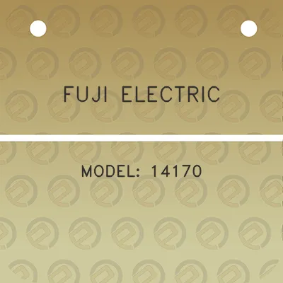 fuji-electric-model-14170