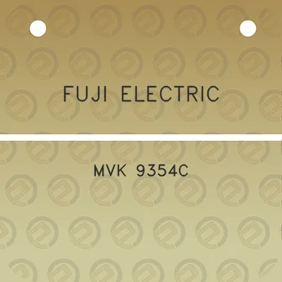 fuji-electric-mvk-9354c