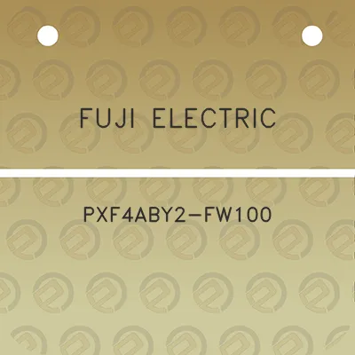 fuji-electric-pxf4aby2-fw100