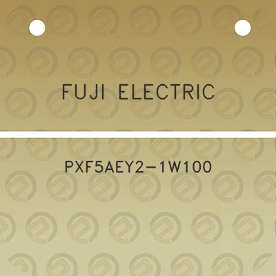 fuji-electric-pxf5aey2-1w100