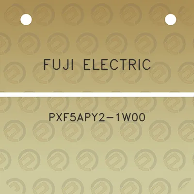 fuji-electric-pxf5apy2-1w00