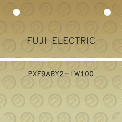 fuji-electric-pxf9aby2-1w100