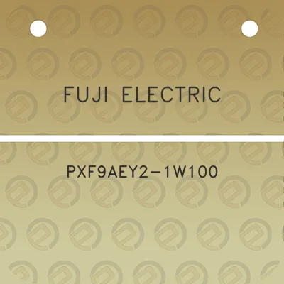 fuji-electric-pxf9aey2-1w100