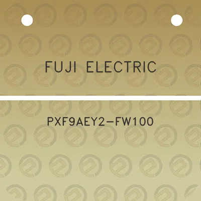 fuji-electric-pxf9aey2-fw100