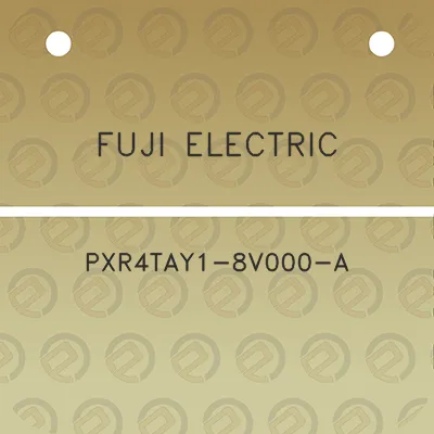 fuji-electric-pxr4tay1-8v000-a