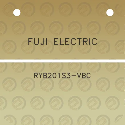 fuji-electric-ryb201s3-vbc