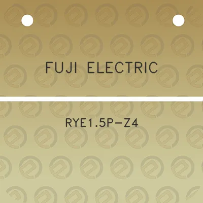 fuji-electric-rye15p-z4