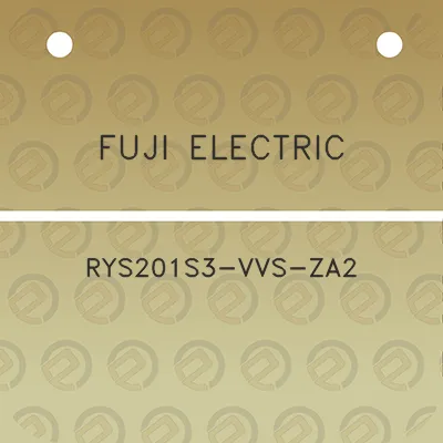 fuji-electric-rys201s3-vvs-za2