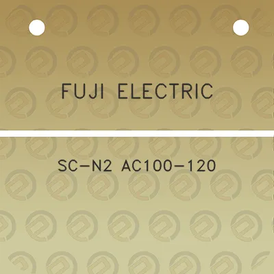 fuji-electric-sc-n2-ac100-120