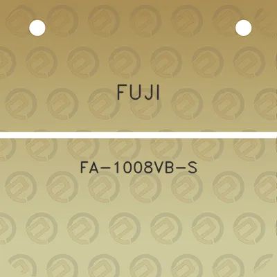 fuji-fa-1008vb-s